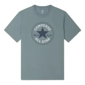 T-shirt Go-To Chuck Taylor All Star Patch coupe standard, tailles asiatiques « Bleu » T-shirt Go-To Chuck Taylor All Star Patch coupe standard, tailles asiatiques « Bleu »