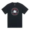 T-shirt Go-To Chuck Taylor All Star Patch coupe standard, tailles asiatiques « Noir »