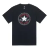 T-shirt Go-To Chuck Taylor All Star Patch coupe standard, tailles asiatiques « Noir »