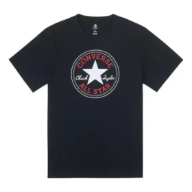 T-shirt Go-To Chuck Taylor All Star Patch coupe standard, tailles asiatiques « Noir » T-shirt Go-To Chuck Taylor All Star Patch coupe standard, tailles asiatiques « Noir »