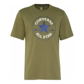 T-shirt Go-To Chuck Taylor All Star Patch Standard Fit, tailles asiatiques « Vert olive »