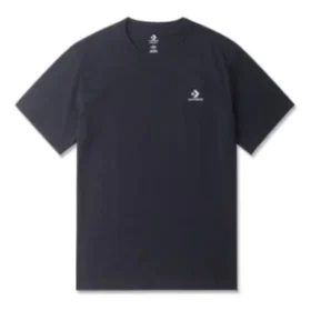 T-shirt Go-To à motif étoile brodé et chevrons, coupe standard, tailles asiatiques « Noir » T-shirt Go-To à motif étoile brodé et chevrons, coupe standard, tailles asiatiques « Noir »