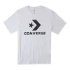 T-shirt Go-To Star à motif chevron, coupe standard, tailles asiatiques « Blanc »
