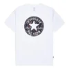 T-shirt graphique Chuck Taylor Patch Splatter Paint, tailles asiatiques « Blanc »