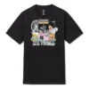 T-shirt graphique Claw Machine, tailles asiatiques « Noir »