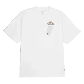 T-shirt graphique Cloud Pocket, tailles asiatiques « Blanc »