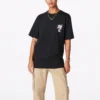 T-shirt graphique Converse x Bugs Bunny, tailles asiatiques « Noir »