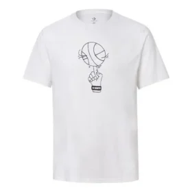 T-shirt graphique de basket-ball « Blanc »