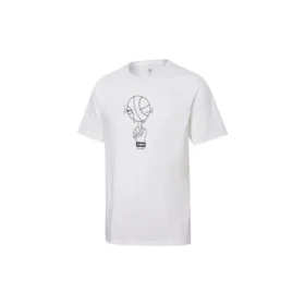 T-shirt graphique de basket-ball « Blanc »