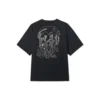 T-shirt graphique Desert Adventures, tailles asiatiques « Noir »