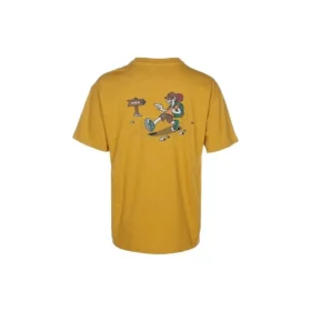 T-shirt graphique Explorer, tailles asiatiques « Jaune »