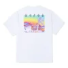 T-shirt graphique Inverted Desert, tailles asiatiques « Blanc »