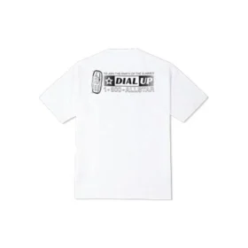 T-shirt graphique Nonstop Joy Tailles asiatiques « Blanc »