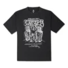 T-shirt graphique Nonstop Joy, tailles asiatiques « Noir »