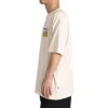 T-shirt graphique Outdoor, tailles asiatiques « Beige »