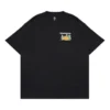 T-shirt graphique Outdoor, tailles asiatiques « Noir »
