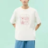 T-shirt graphique Sensory, tailles asiatiques « Blanc »