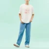 T-shirt graphique Sensory, tailles asiatiques « Blanc »