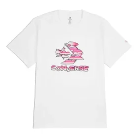 T-shirt graphique Star Chevron Clouds, tailles asiatiques « Blanc »