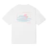 T-shirt graphique Summer Activity Surf, tailles asiatiques « Blanc »