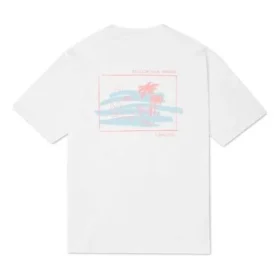 T-shirt graphique Summer Activity Surf, tailles asiatiques « Blanc »