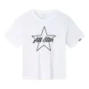T-shirt imprimé avec logo, tailles asiatiques « White Black »