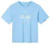 T-shirt imprimé « Blue White »
