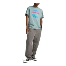 T-shirt LetAsia Sizing « Grow Doodle » « Bleu clair »