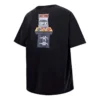 T-shirt Level Up, tailles asiatiques « Noir »