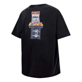 T-shirt Level Up, tailles asiatiques « Noir »