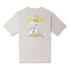 T-shirt Lighthouse, tailles asiatiques « Beige »