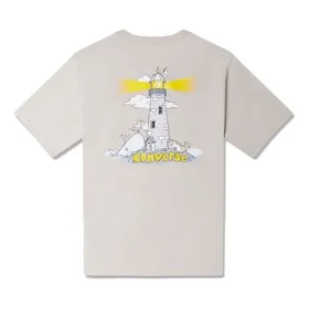 T-shirt Lighthouse, tailles asiatiques « Beige »