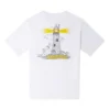 T-shirt Lighthouse, tailles asiatiques « Blanc »
