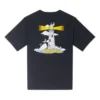 T-shirt Lighthouse, tailles asiatiques « Noir »