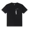 T-shirt à logo et poche zippée, tailles asiatiques « Noir »