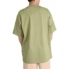 T-shirt à logo sur la poche, tailles asiatiques « Army Green »