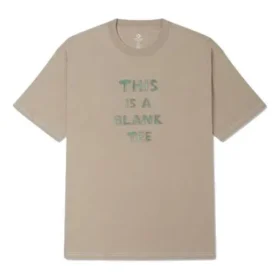 T-shirt à logo, tailles asiatiques « Beige »