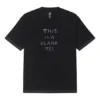 T-shirt à logo, tailles asiatiques « Black »