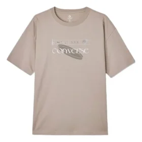 T-shirt à logo, tailles asiatiques « Milk Chocolate »