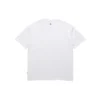 T-shirt à manches courtes avec applique Pics Unisexe Blanc