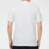 T-shirt à manches courtes avec logo et slogan pour homme, blanc