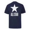 T-shirt à manches courtes Chuck Taylor All Star avec logo alphabétique « Bleu »