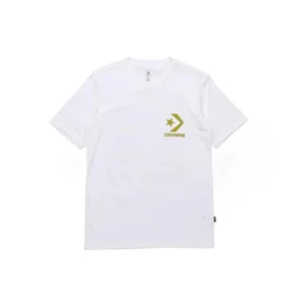 T-shirt à manches courtes Converse Logo Printing pour homme, blanc T-shirt à manches courtes Converse Logo Printing pour homme, blanc