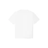 T-shirt à manches courtes Converse pour homme, couleurs contrastées, imprimé sportif, blanc