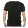 T-shirt à manches courtes Converse Pure Cotton Alphabet pour homme, noir