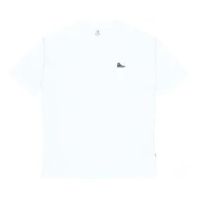 T-shirt à manches courtes Converse SS22 Classic Chuck Printing pour homme, blanc T-shirt à manches courtes Converse SS22 Classic Chuck Printing pour homme, blanc