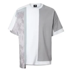 T-shirt à manches courtes Converse x FCW Crossover couleurs contrastées pour homme, blanc T-shirt à manches courtes Converse x FCW Crossover couleurs contrastées pour homme, blanc