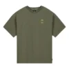 T-shirt à manches courtes Converse x Patta Four-Leaf Clover, tailles asiatiques « Vert olive »