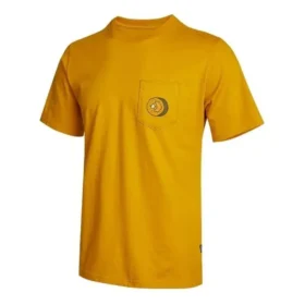 T-shirt à manches courtes et poche avec motif Sushi – Tailles asiatiques « Yellow » T-shirt à manches courtes et poche avec motif Sushi – Tailles asiatiques « Yellow »