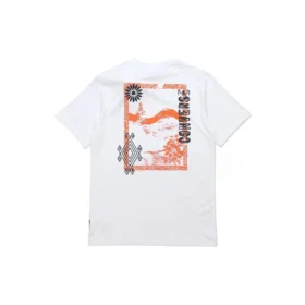 T-shirt à manches courtes imprimé Converse pour homme, blanc
